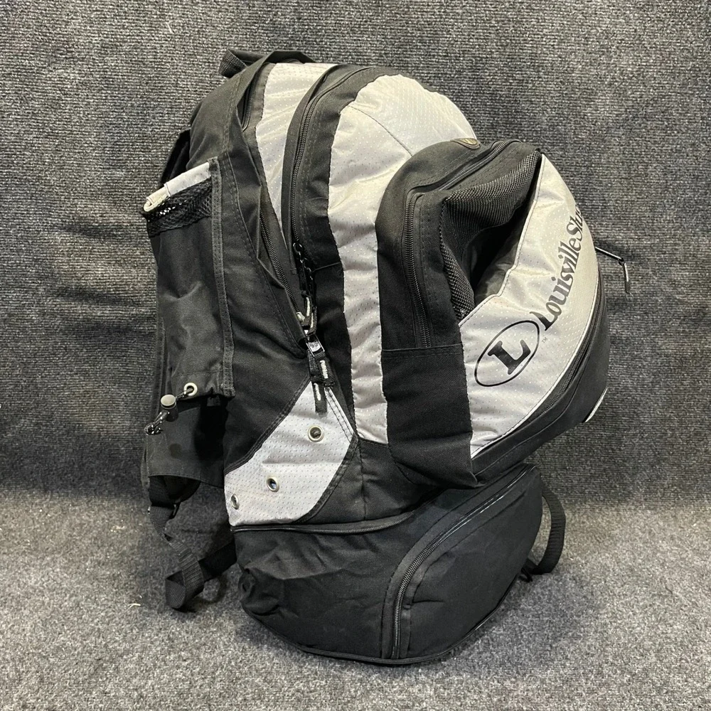 Louisville‎ Slugger SABPK Black/Silver Baseball Softball BatPack Equipment Bag